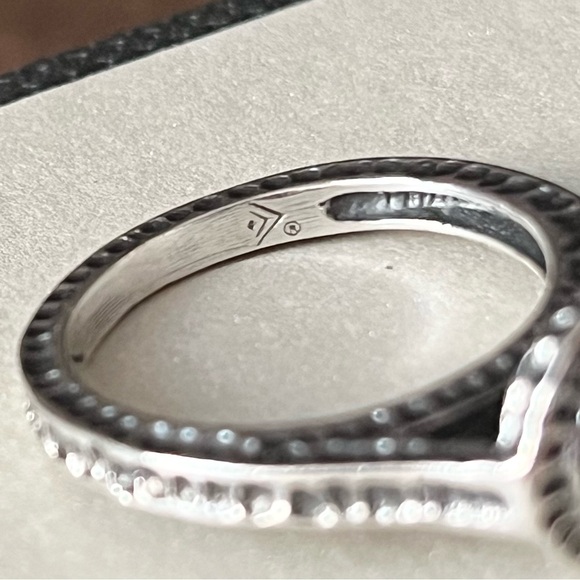 Silpada Sterling Silver Perfect Bliss Ring with Cubic Zirconia - Picture 7 of 8